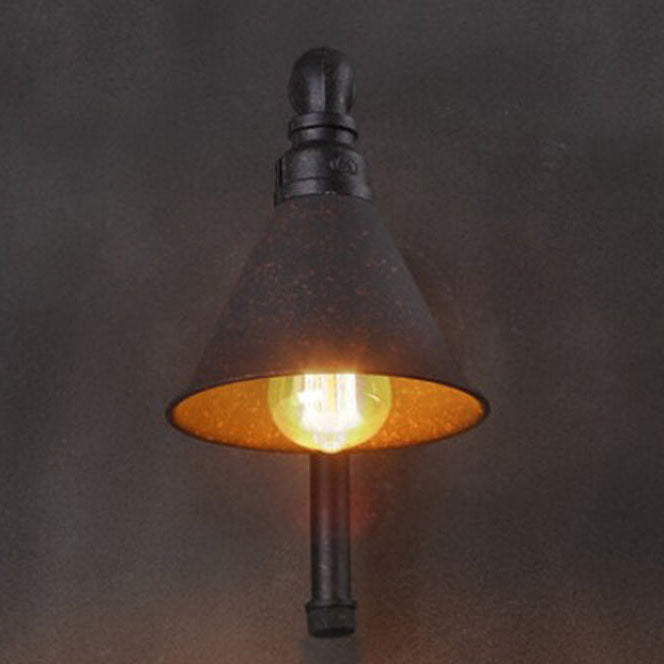 Taavita Vintage Iron Sanitary Modeling, 3-Light Wall Lamp