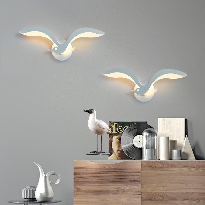 Modern Creative Taavita 1-Light LED Wall Lamp for Bedroom, Living Room, Dining Room, and Hallway