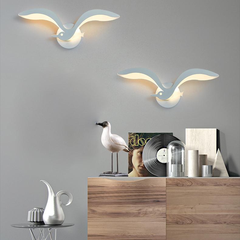 Modern Creative Taavita 1-Light LED Wall Lamp for Bedroom, Living Room, Dining Room, and Hallway