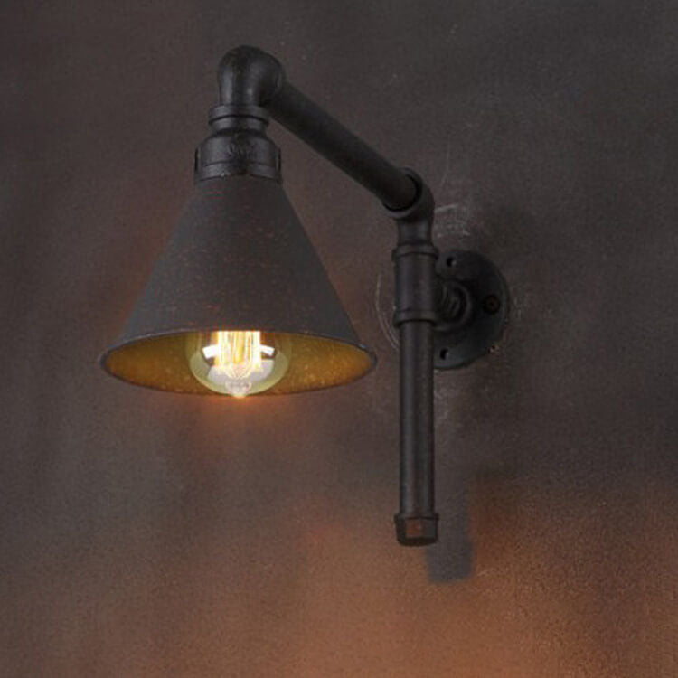 Taavita Vintage Iron Sanitary Modeling, 3-Light Wall Lamp