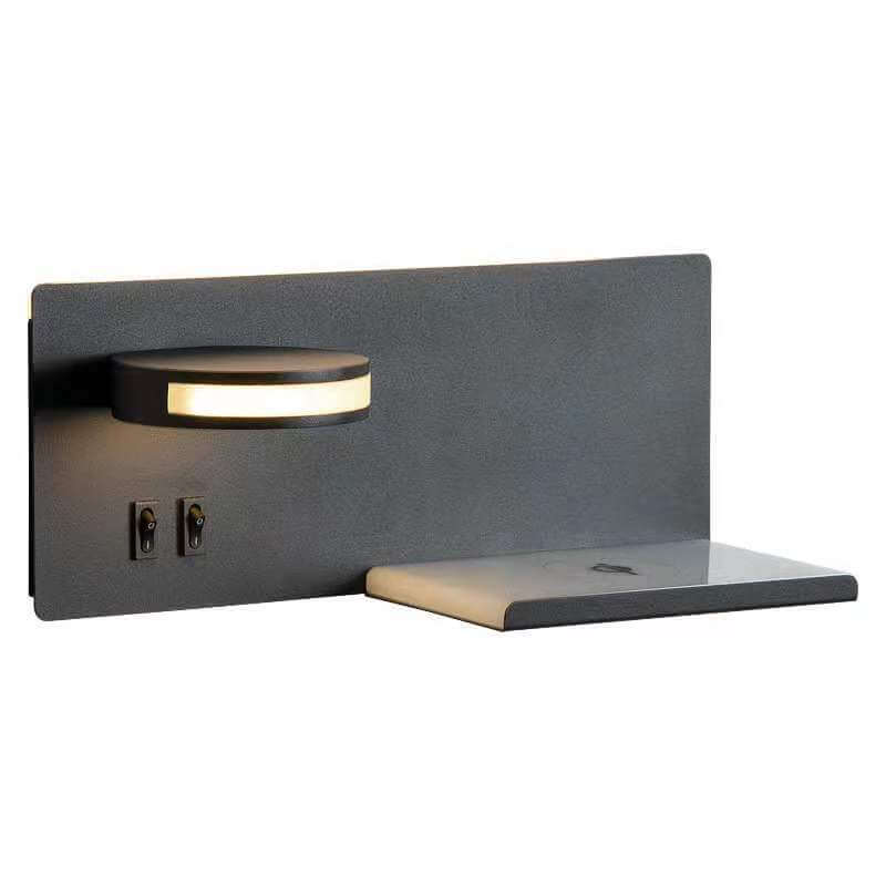 Taavita Modern Simple Flat Reading USB Smart LED Wall Lamp Light