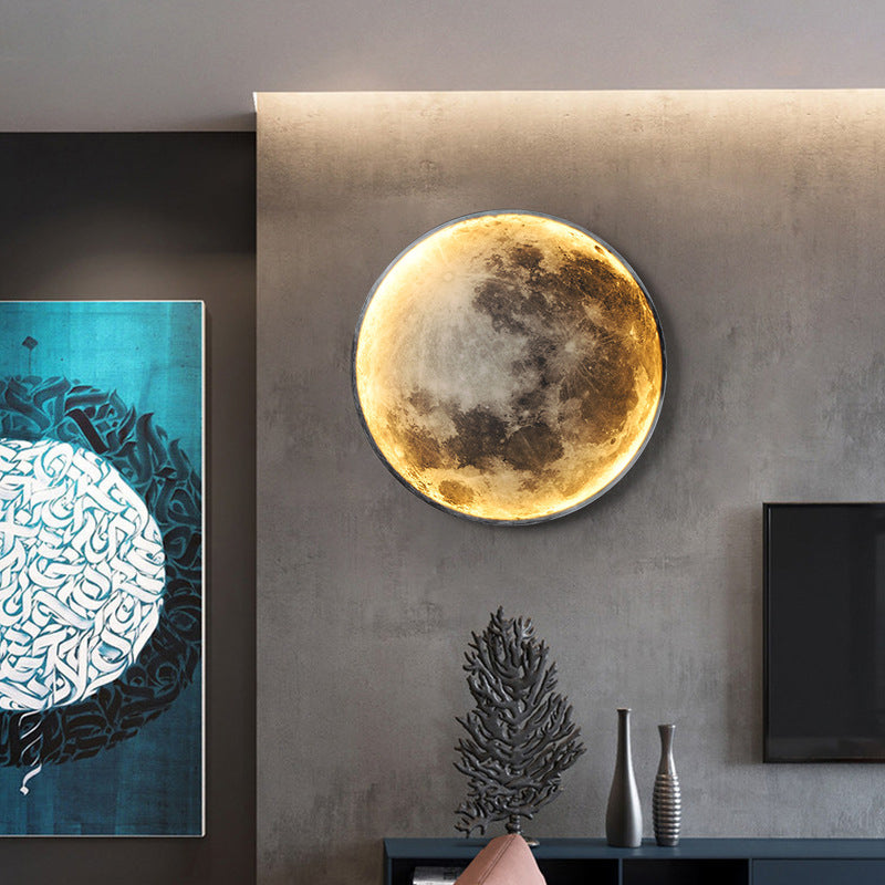 Creative Decorative Planet 1-Light LED Wall Lamp