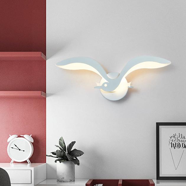 Modern Creative Taavita 1-Light LED Wall Lamp for Bedroom, Living Room, Dining Room, and Hallway