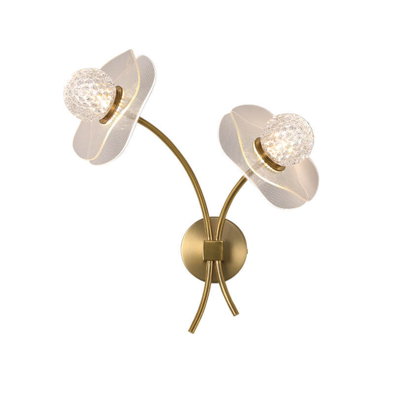 Taavita Creative Acrylic Lotus Flower LED Wall Sconce Lamp