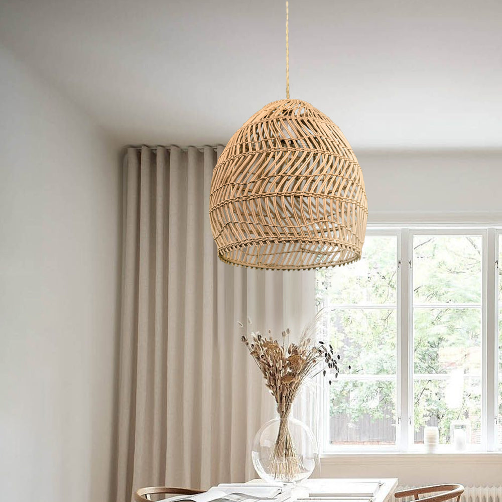 Taavita Rattan Basket Pendant Light