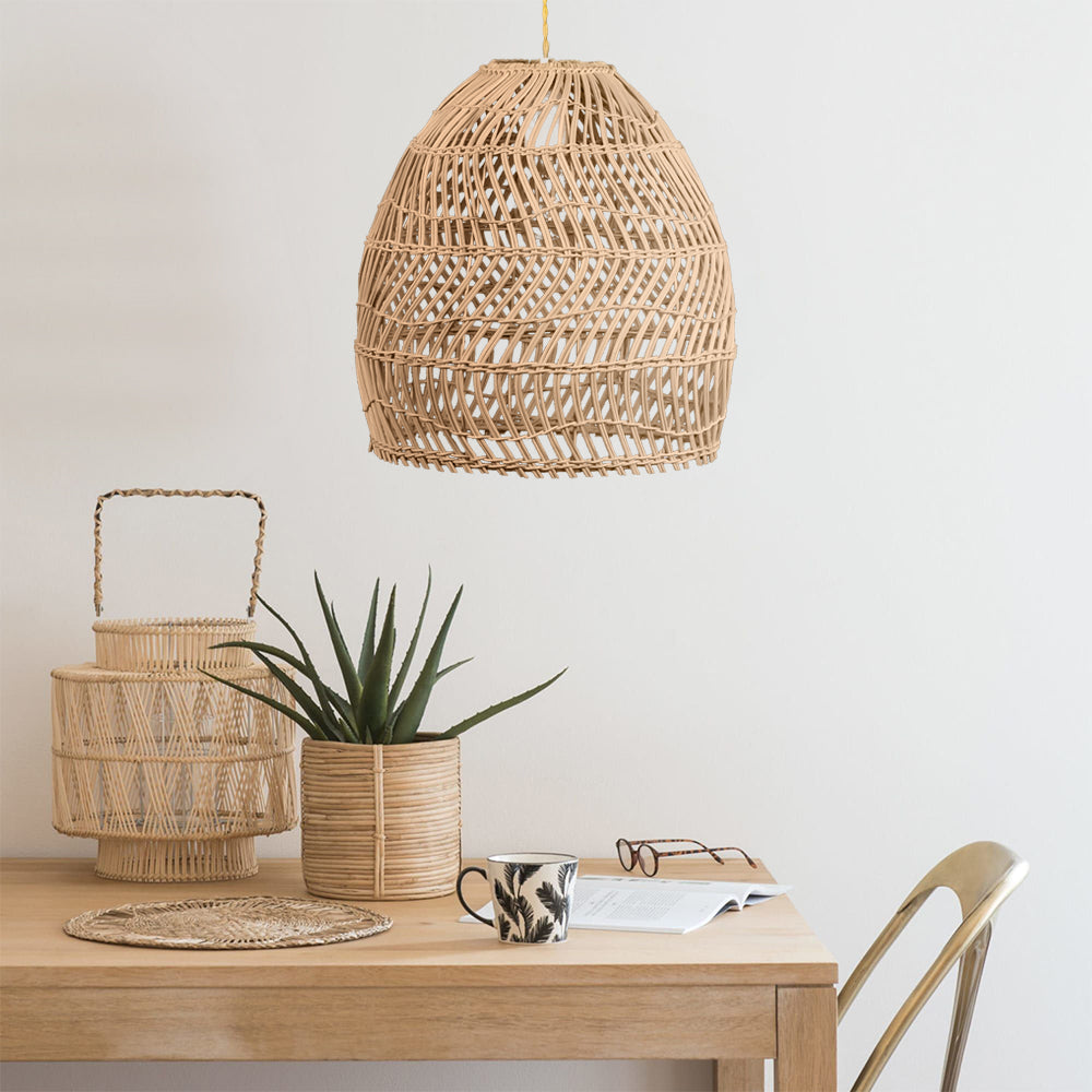 Taavita Rattan Basket Pendant Light