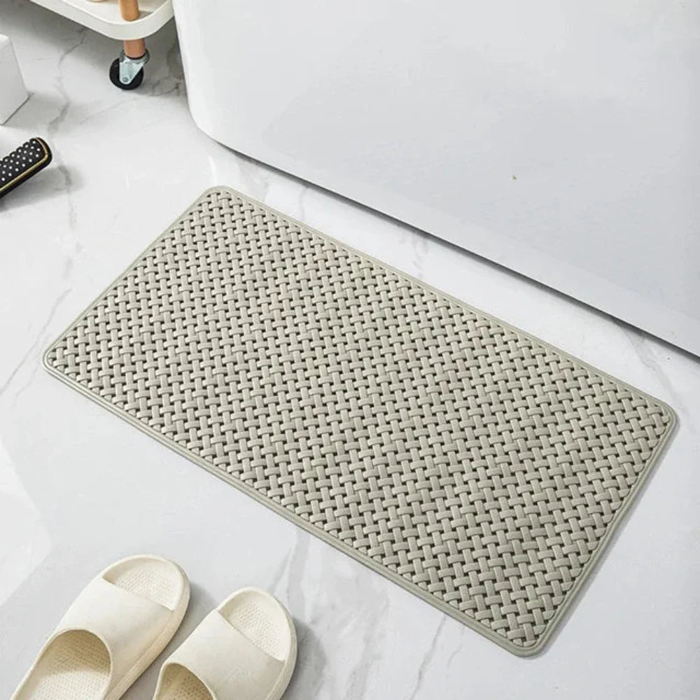 Taavita Non-Slip Bathtub Mat | Easy to Clean & Safe with Innovative Suction Cups