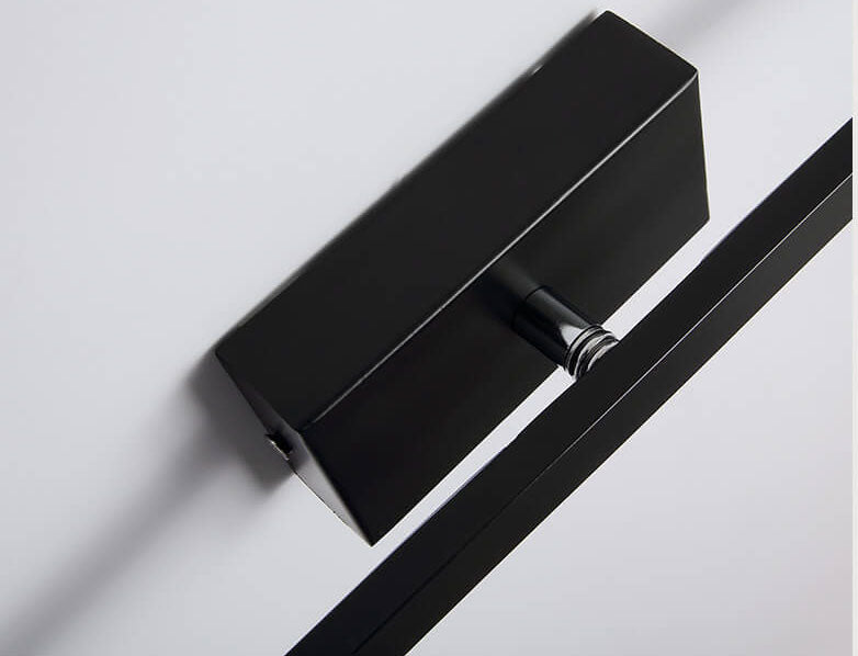 Taavita Minimalist Black Linear LED Mirror Front Light Wall Lamp