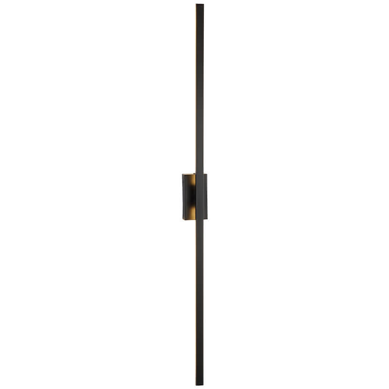 Taavita Minimalist Black Linear LED Mirror Front Light Wall Lamp