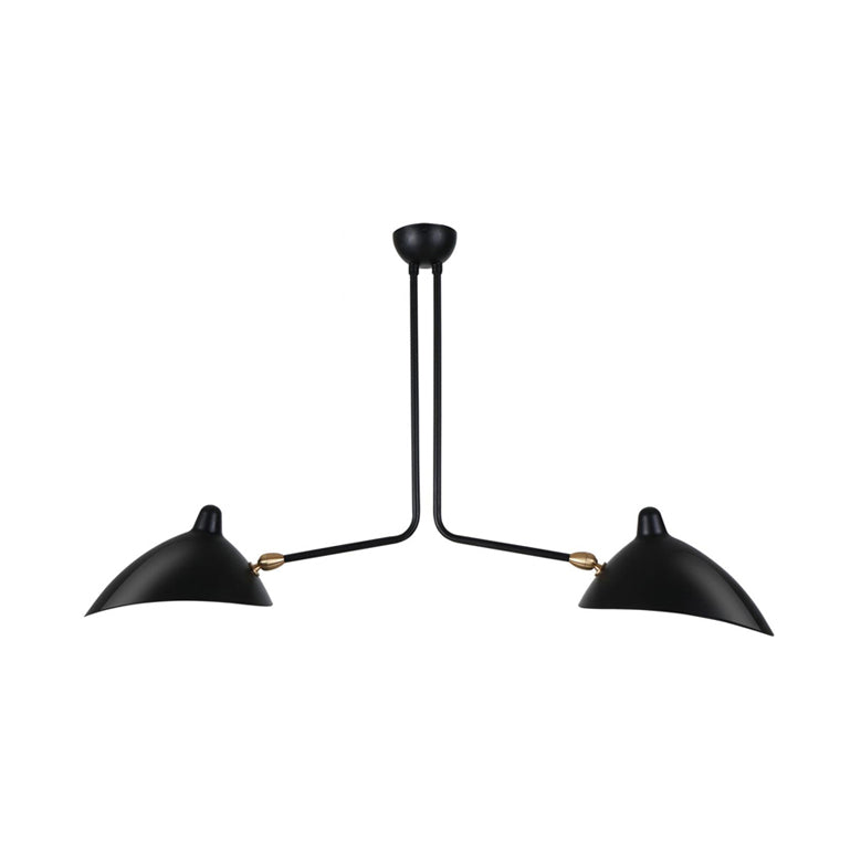 Taavita Hanging Lamp Post Modern 2/3/5 Lights Black Living Room Chandelier Light