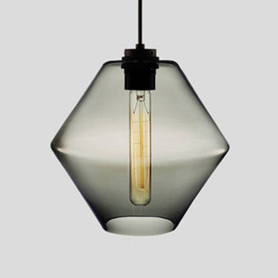 Cylindrical Hanging Lamp Simplicity Glass 1 Light Pink/Yellow/Blue Hanging Ceiling Light Green C Clearhalo 'Ceiling Lights' 'Glass shade' 'Glass' 'Modern Pendants' 'Modern' 'Pendant Lights' 'Pendants' Lighting' 118739