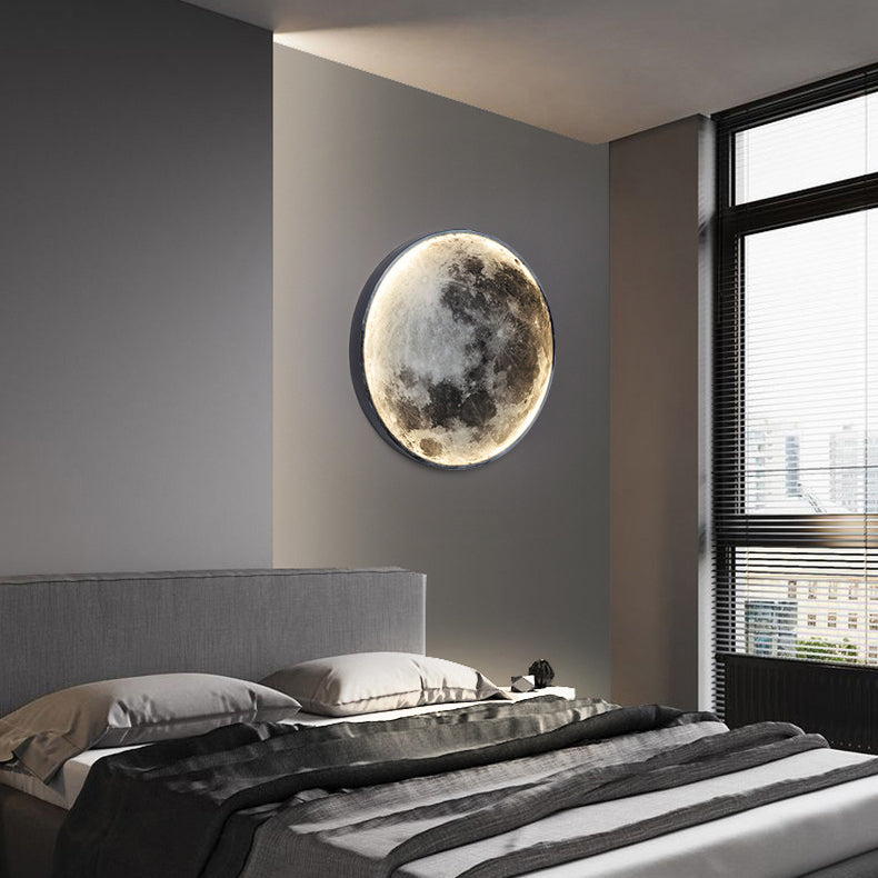 Creative Decorative Planet 1-Light LED Wall Lamp