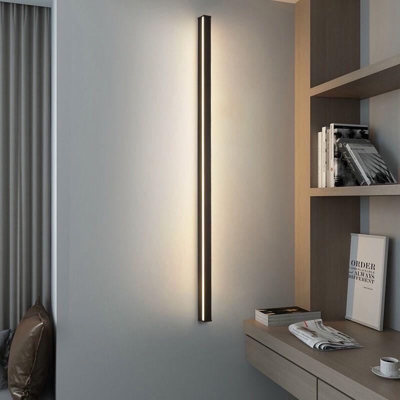 Minimalistic Linear Wall Lamp LED Atmospheric Lighting