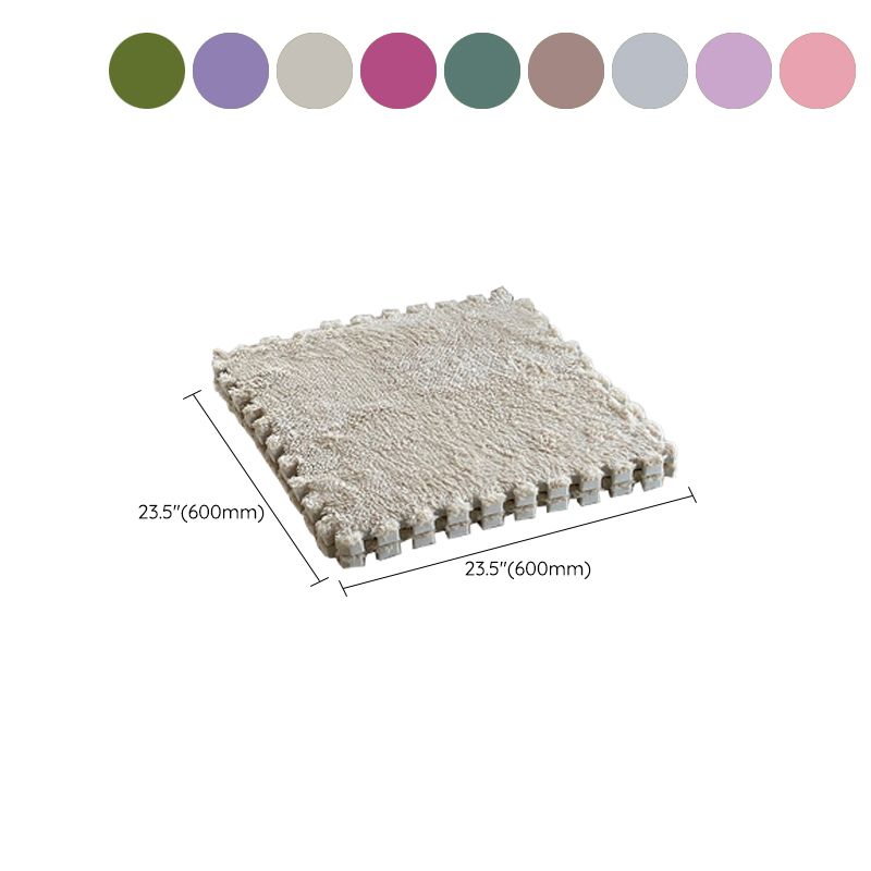 Taavita Modern Carpet Tiles with Level Loop, Interlocking Square Bedroom Carpet Tiles