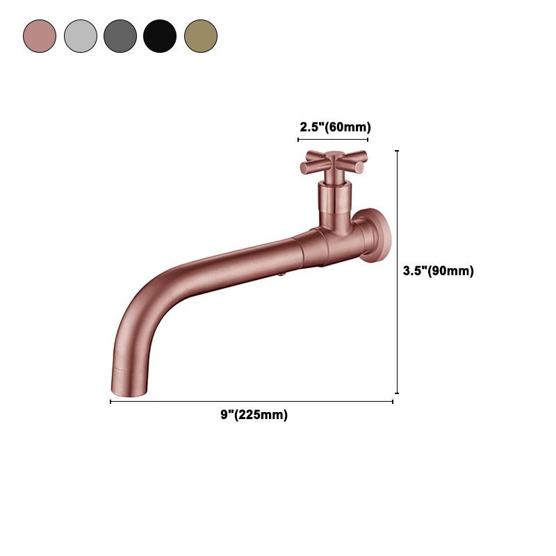 Modern 1-Handle Wall Mounted Bathroom Sink Faucet 1 Hole Bathroom Faucet