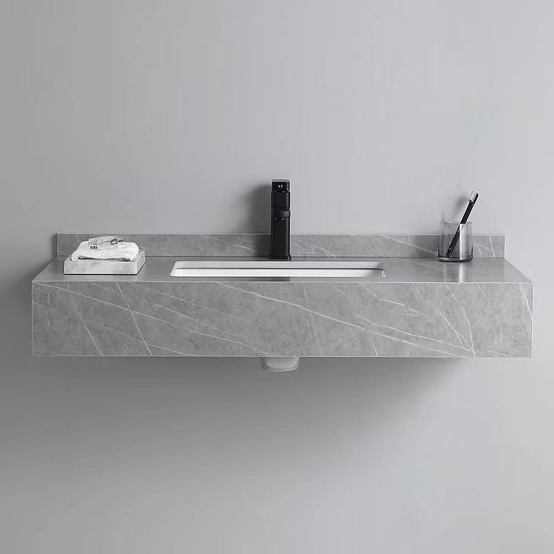 Taavita Bathroom Vanity Made of Stone, Modern, Space-Saving Vanity for the Bathroom, Undermount Sinks, Durable and Stylish.