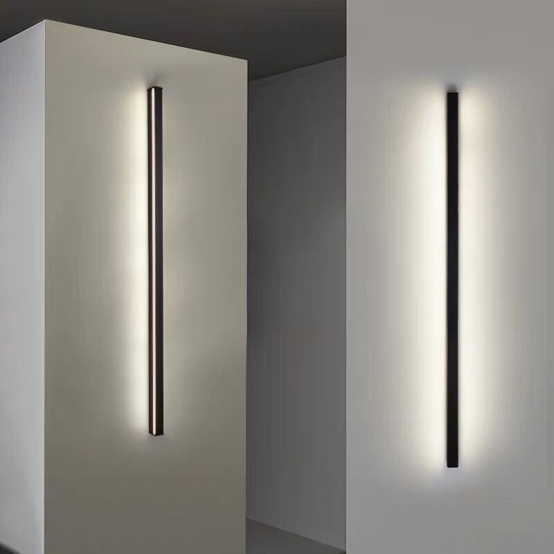 Minimalistic Linear Wall Lamp LED Atmospheric Lighting