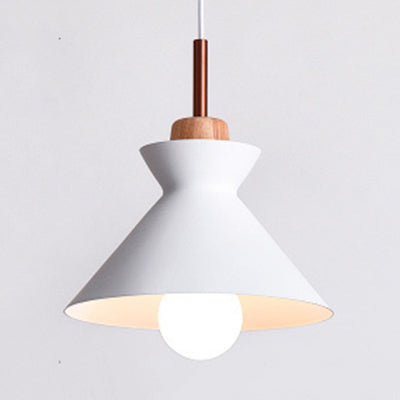 Nordic Style Hanging Lighting with Shade Aluminum Single Head Pendant Lamp for Porch Clearhalo 'Ceiling Lights' 'Modern Pendants' 'Modern' 'Pendant Lights' 'Pendants' Lighting' 126061