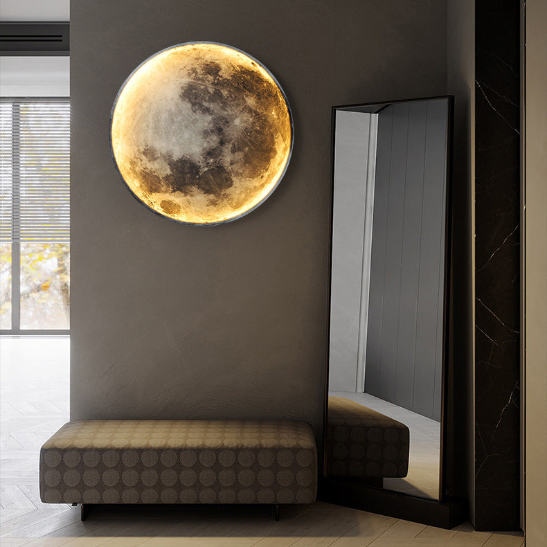 Creative Decorative Planet 1-Light LED Wall Lamp