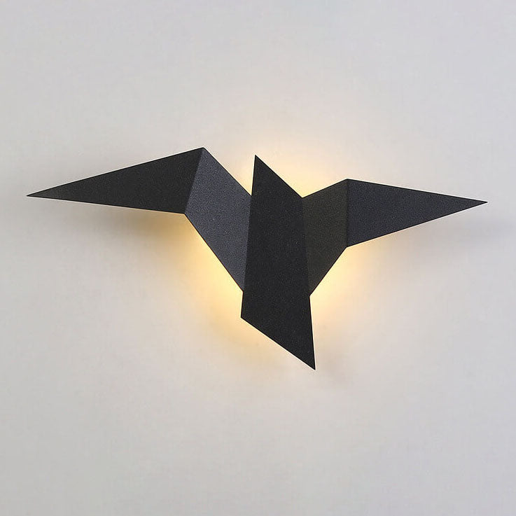 Modern Creative Flying Bird Metal LED Wall Light Lamp 1 Light