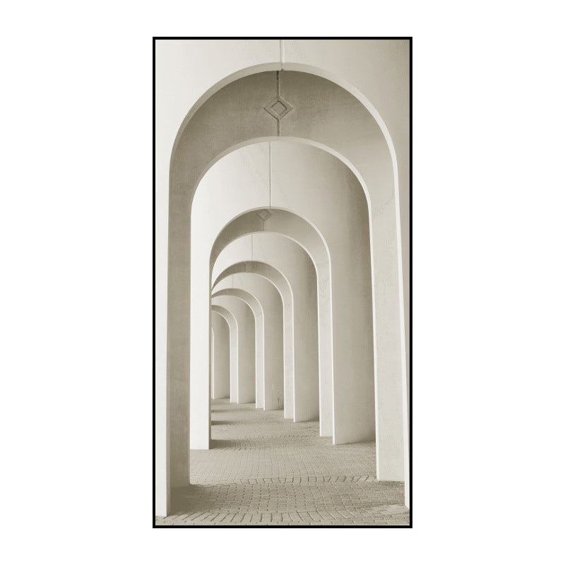 Taavita Long Corridor - Canvas Art for Bedroom Wall Decoration, Photography in Multiple Sizes