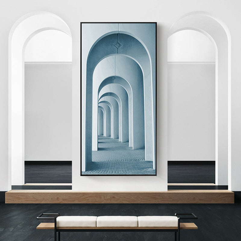 Taavita Long Corridor - Canvas Art for Bedroom Wall Decoration, Photography in Multiple Sizes