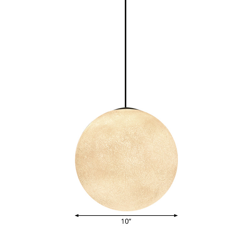 Taavita Supermoon Pendant Modern 1-Light Ceiling Hanging Lamp Romantic Light 10"/12"/16" Wide