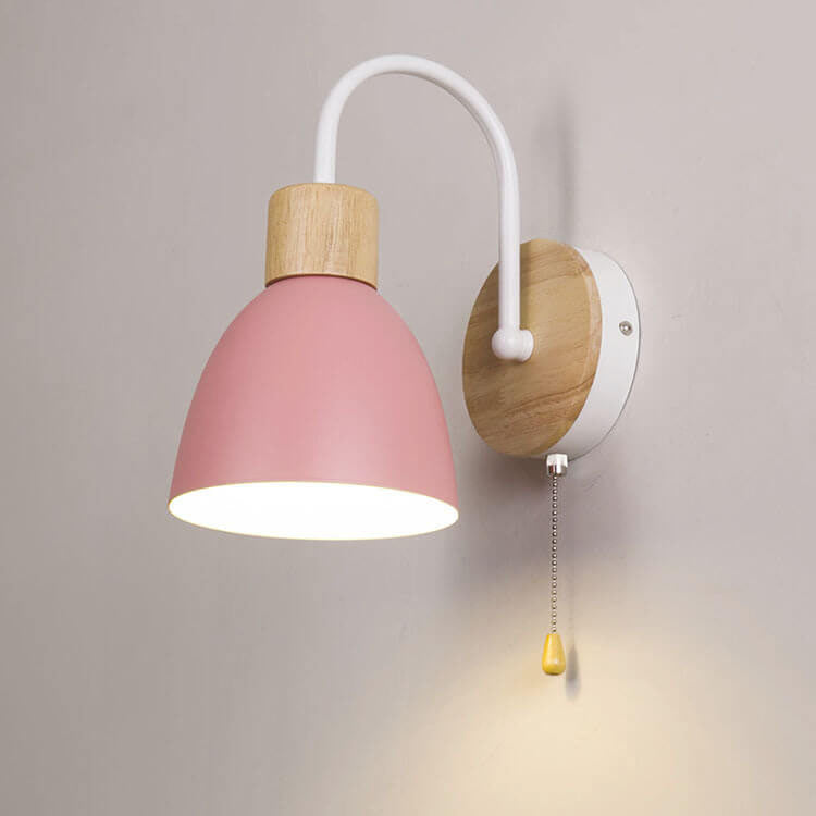 Taavita Macaron 1-Light Zip Switch Wall Lamp