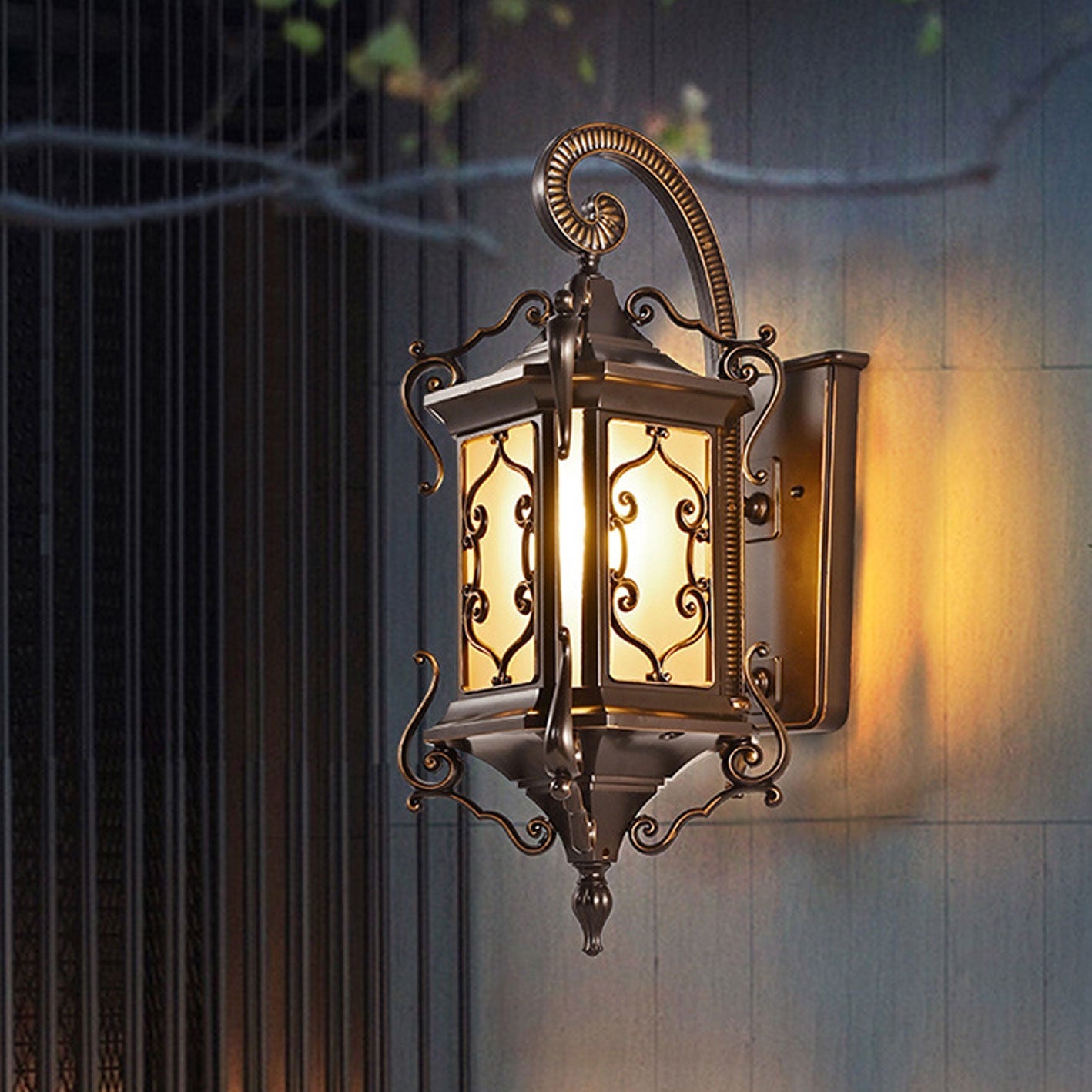 Taavita Waterproof 1-Light Wall Lamp for Outdoor Use