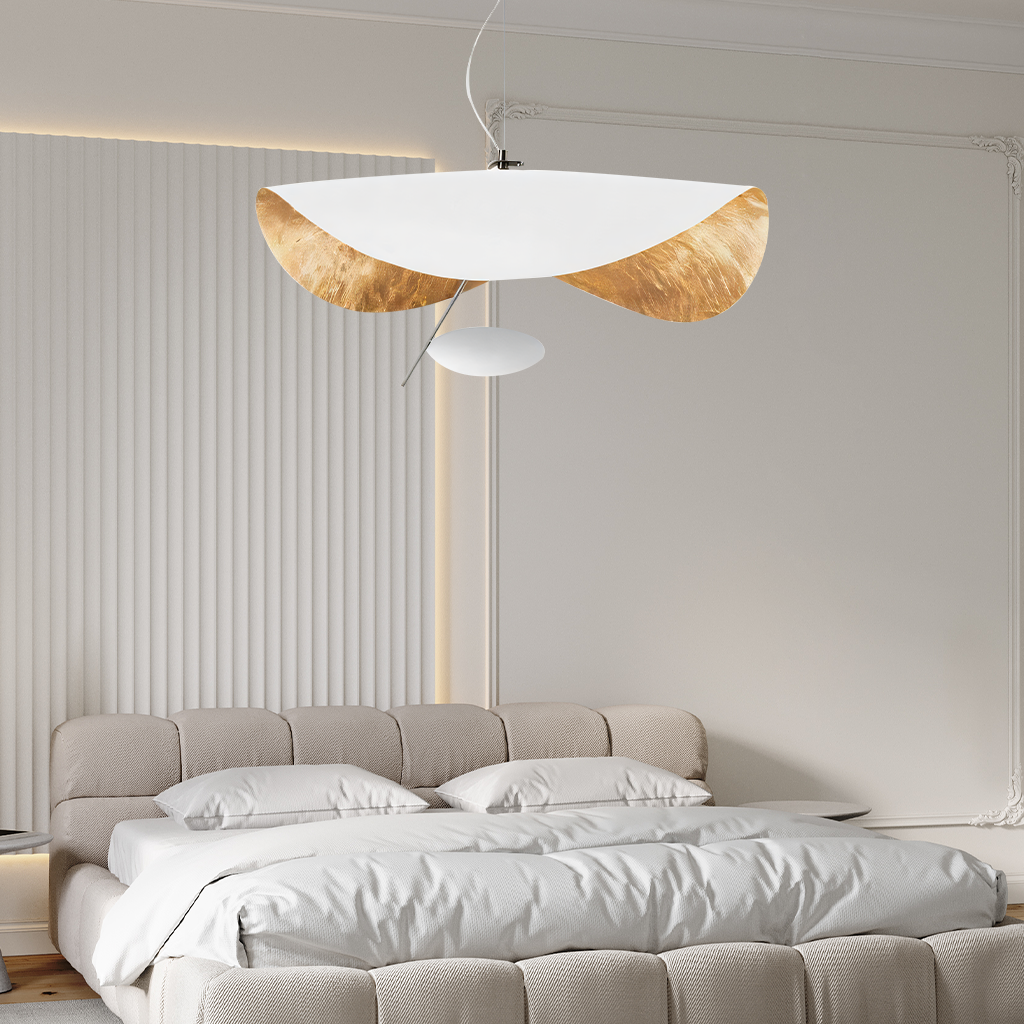 Taavita Leaf Shade Pendant / Ceiling Light