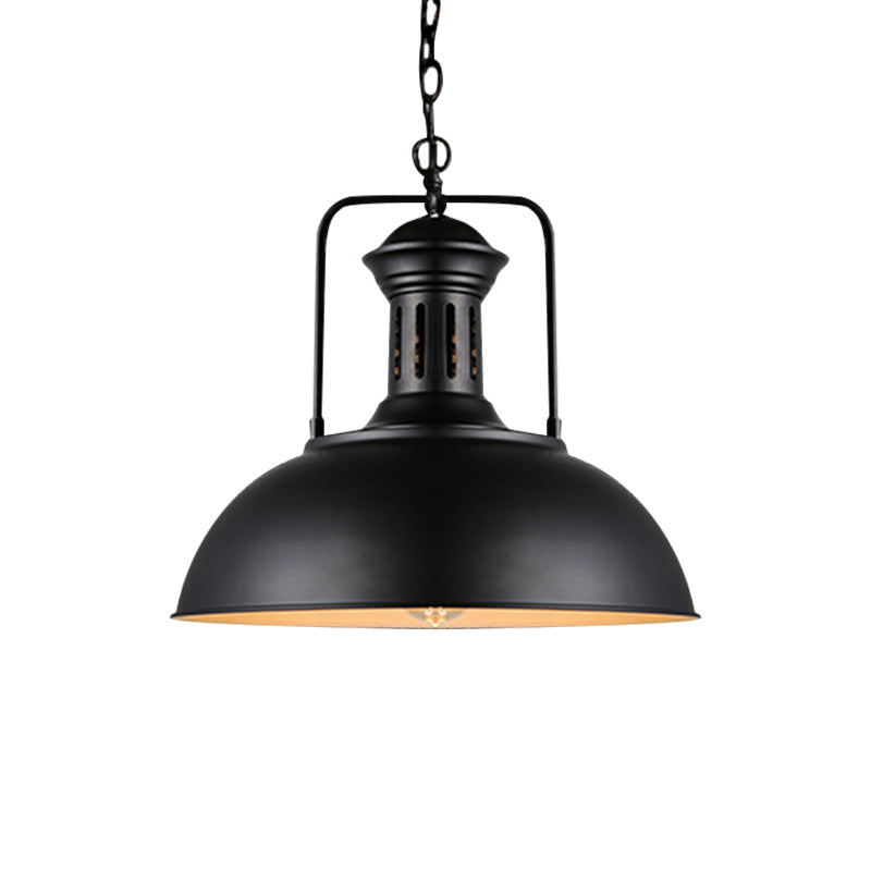 Taavita - Drop - Lamp Barn 1 Light Farmhouse Pendant Lighting with Ventilated Base