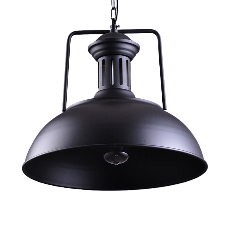 Taavita - Drop - Lamp Barn 1 Light Farmhouse Pendant Lighting with Ventilated Base