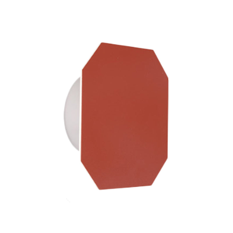 Taavita - Colored Wall Light Round Metal Wall Lamps for Stairs in Nordic Style