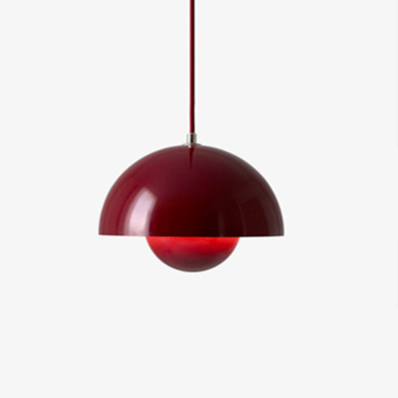 Nordic Style Bud Shaped Ceiling Light Metallic 1 Heads Dining Room Hanging Pendant Light Clearhalo 'Ceiling Lights' 'Modern Pendants' 'Modern' 'Pendant Lights' 'Pendants' Lighting' 2121159