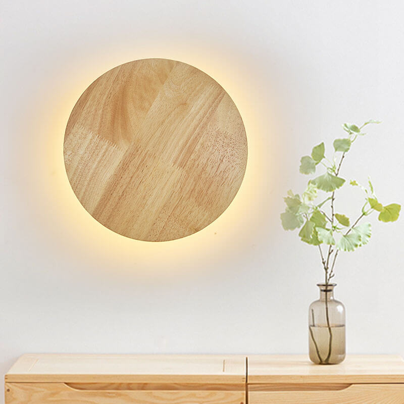 Taavita 1-Light Round LED Wall Lamp