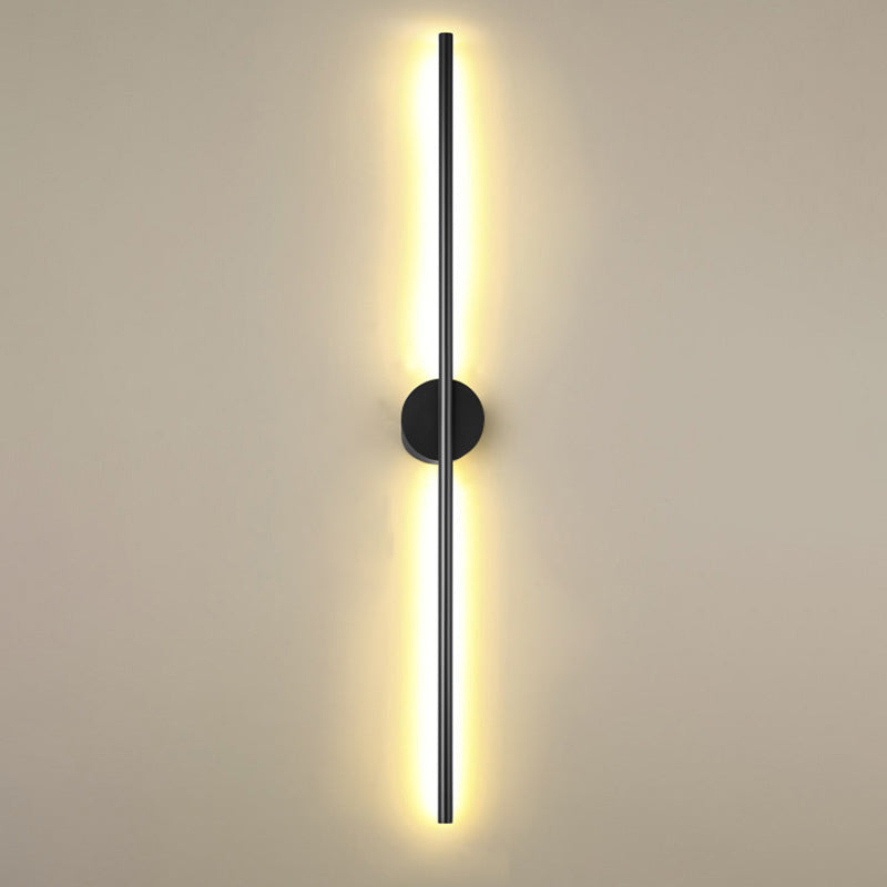 Taavita LED Wall Lamp - Simple Style, Metallic Lighting for Living Room, Modern, Metal, Warm, Interiors