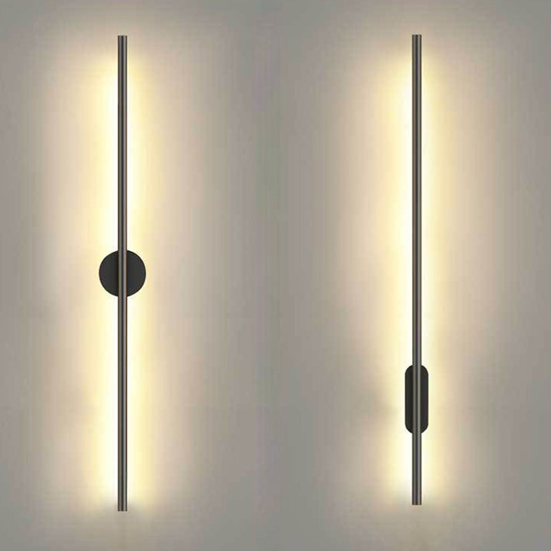 Taavita LED Wall Lamp - Simple Style, Metallic Lighting for Living Room, Modern, Metal, Warm, Interiors