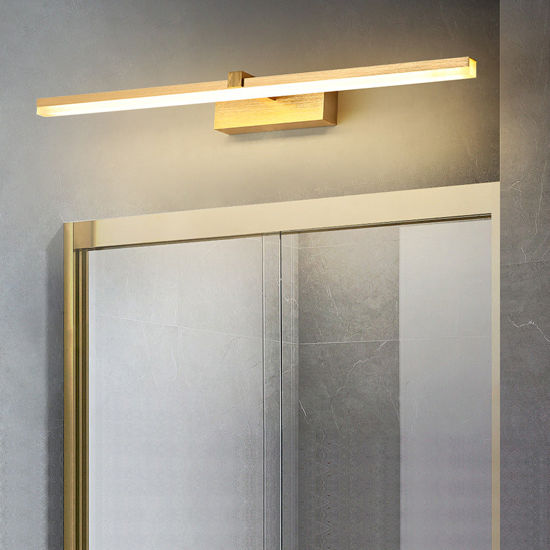 Simple Metal LED Vanity Light for Bathroom