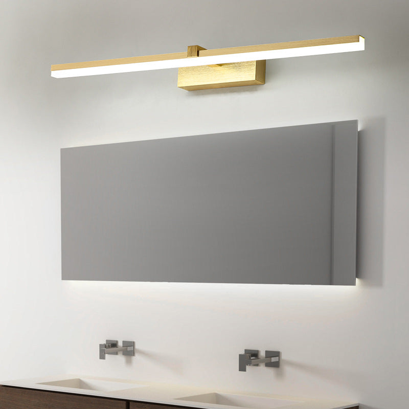 Simple Metal LED Vanity Light for Bathroom