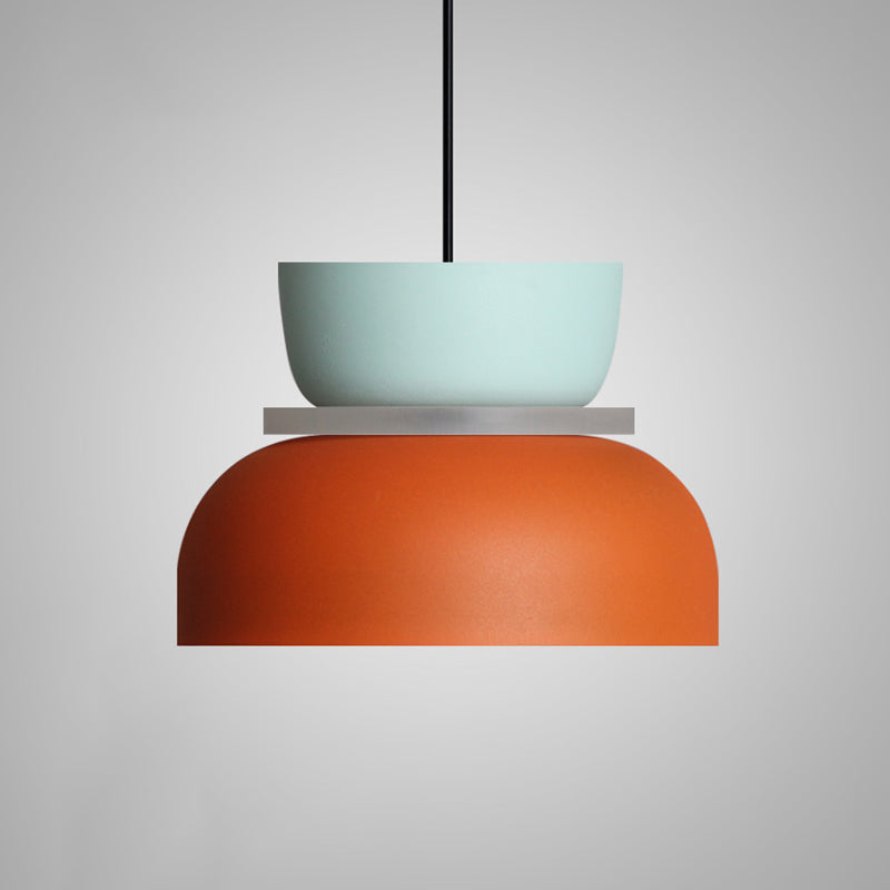 Modern Contemporary Pendant Lighting Colorful Macaron LED Hanging Light Fixture Clearhalo 'Ceiling Lights' 'Modern Pendants' 'Modern' 'Pendant Lights' 'Pendants' Lighting' 2555057