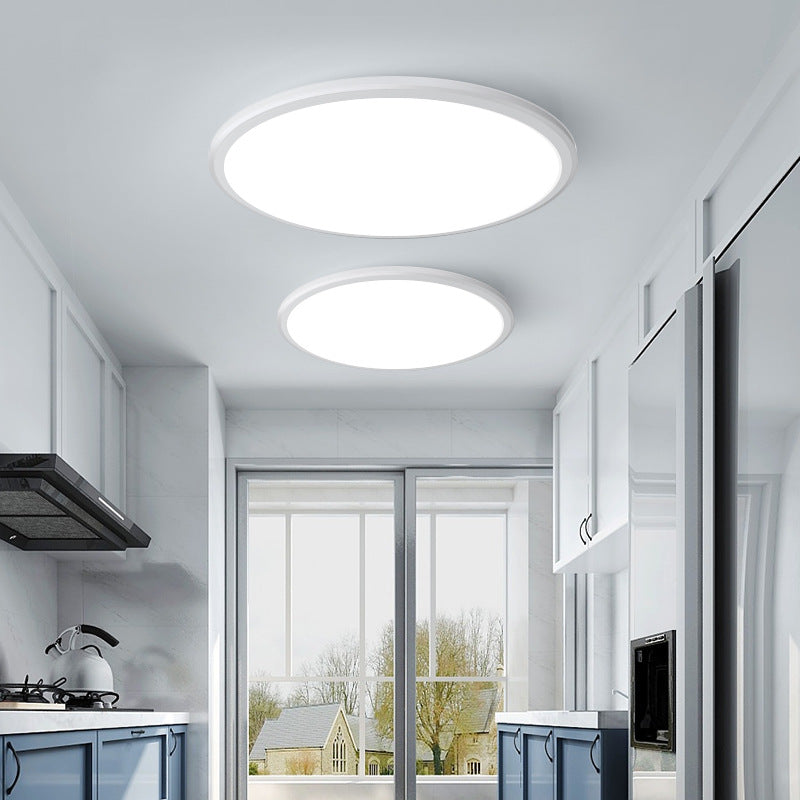 Taavita Ultrathin Ceiling Light Simple Acrylic LED Round Flush Mount Light for Kitchen, Available in Sizes 8" 10" 12" 16" 19.5"