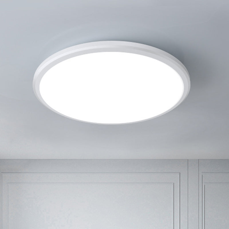 Taavita Ultrathin Ceiling Light Simple Acrylic LED Round Flush Mount Light for Kitchen, Available in Sizes 8" 10" 12" 16" 19.5"