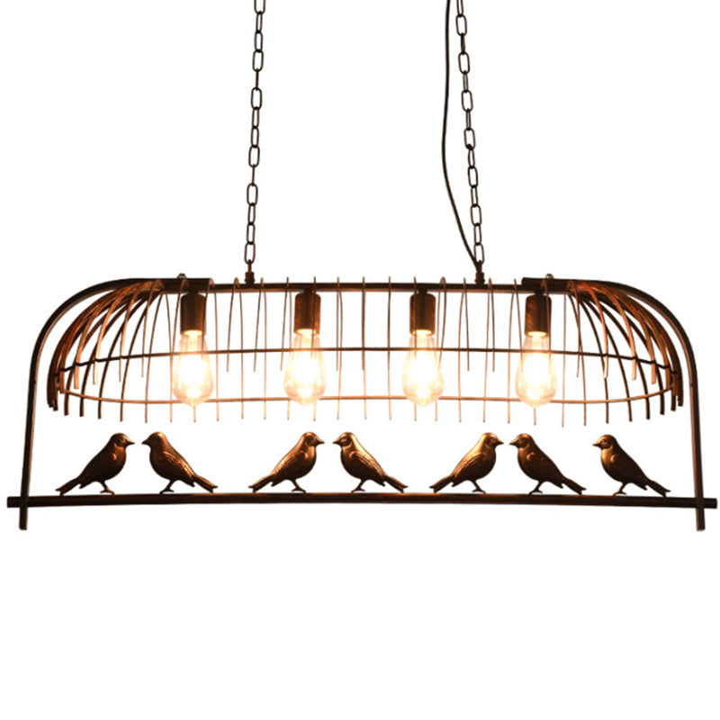 Taavita Metal Hanging Light over Island Dining Room Pendant Light Farmhouse