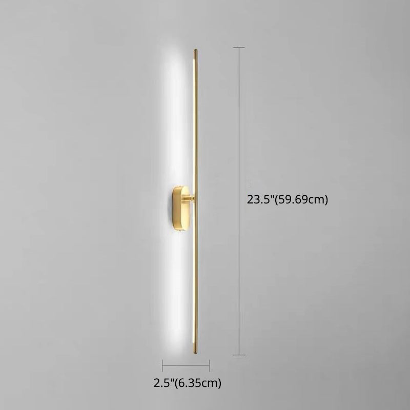 Modern Metal Wall Mount for Taavita Strip Lighting in the Bedroom and Living Room