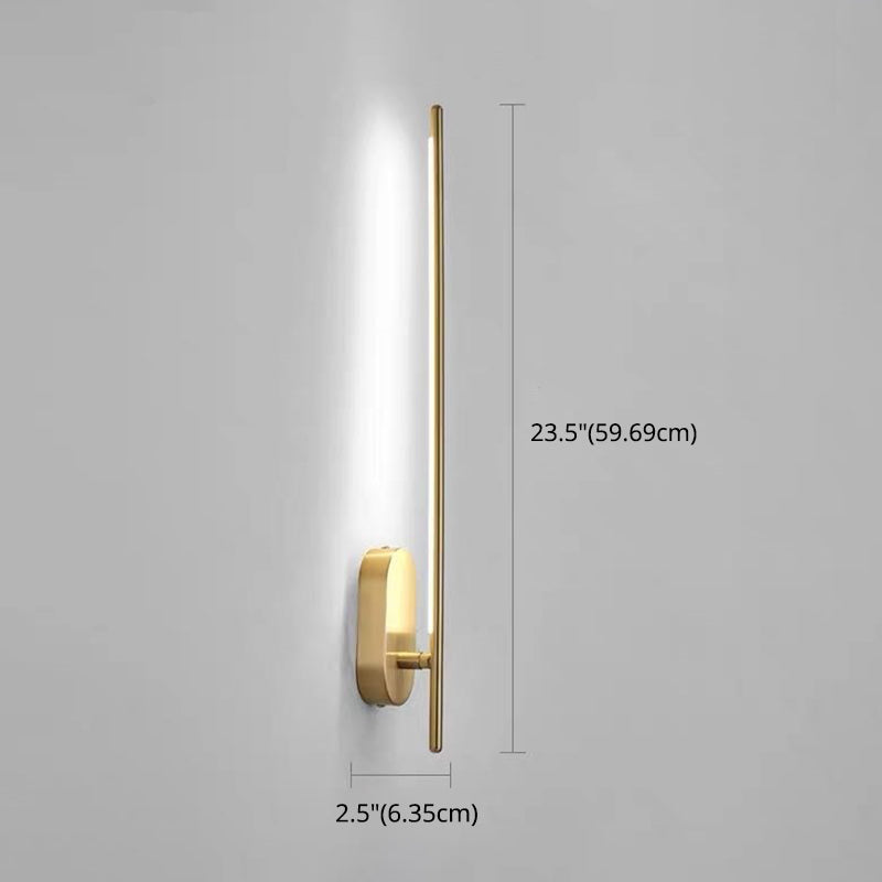 Modern Metal Wall Mount for Taavita Strip Lighting in the Bedroom and Living Room