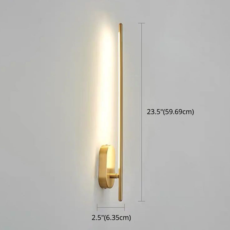 Modern Metal Wall Mount for Taavita Strip Lighting in the Bedroom and Living Room