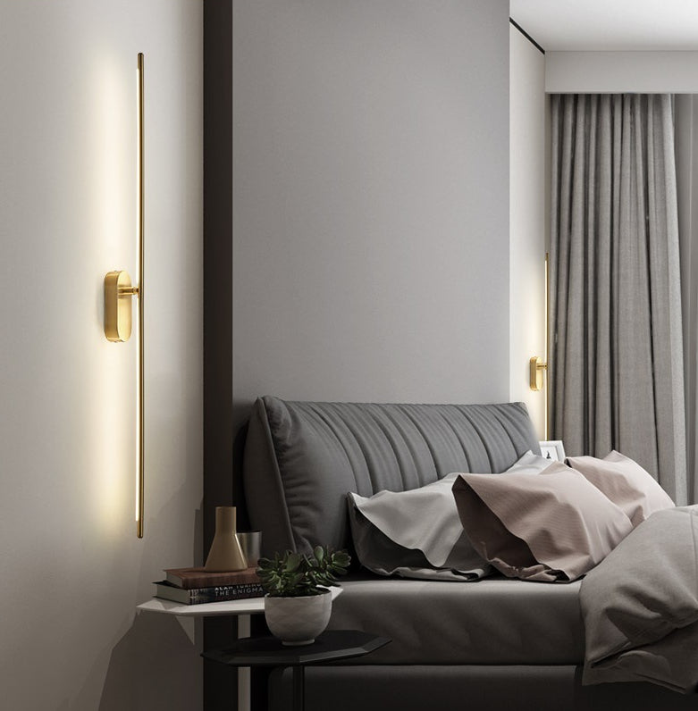 Modern Metal Wall Mount for Taavita Strip Lighting in the Bedroom and Living Room