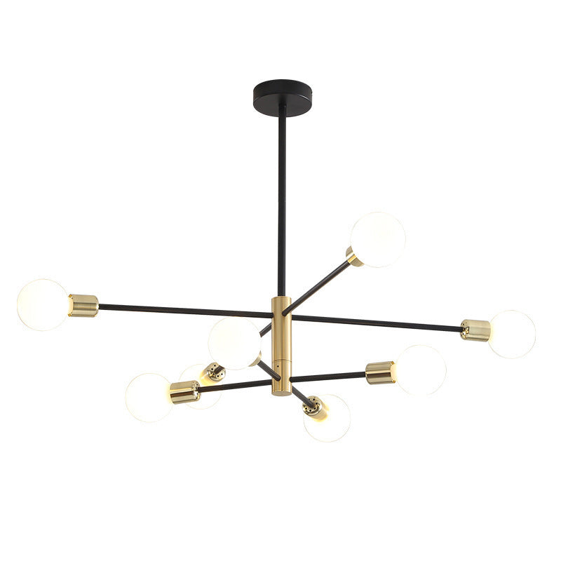 Taavita Modern Sphere Glass Molecular Chandelier Pendant Light Hanging for Living Room