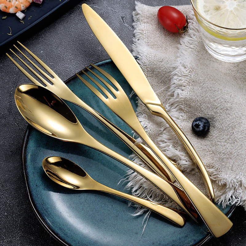 Taavita Gold Cutlery Set - Elevate Every Bite, Savor Every Moment