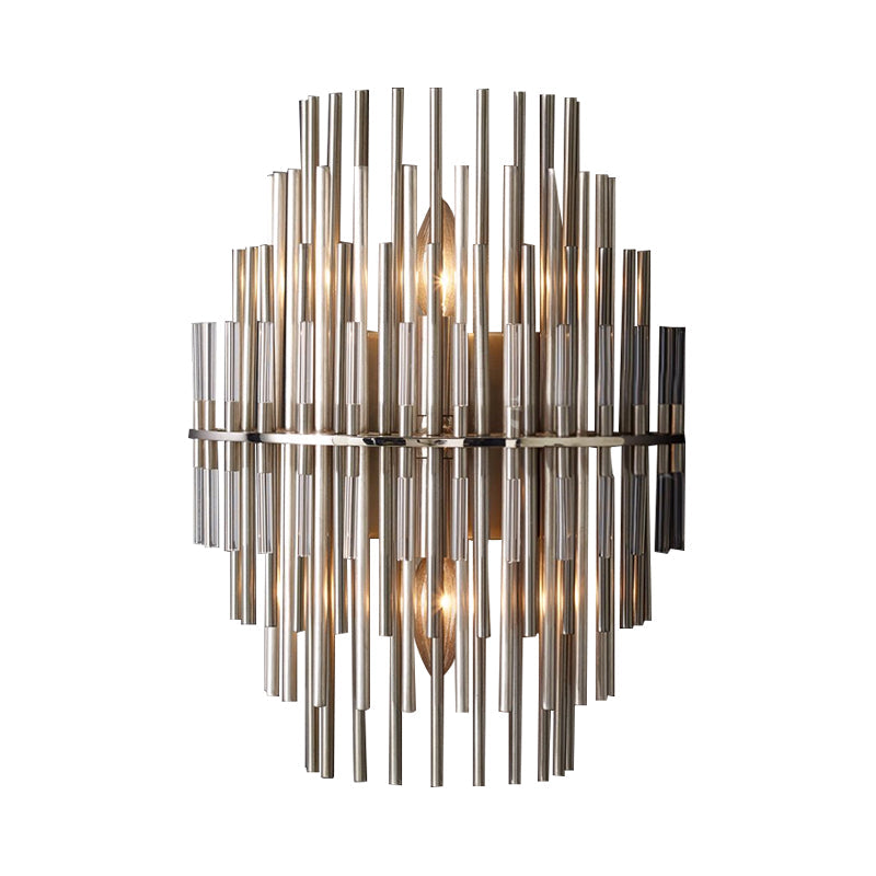 Taavita - Stage Tube-Shaped Wall Lamp Retro Metallic 1 Light Wall Light Lighting for Interiors